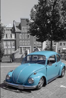 Volkswagen Kever "Blauwe Beetle"