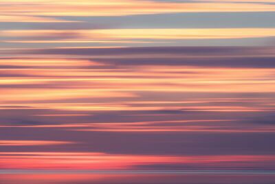 Abstract beeld van een zonsondergang