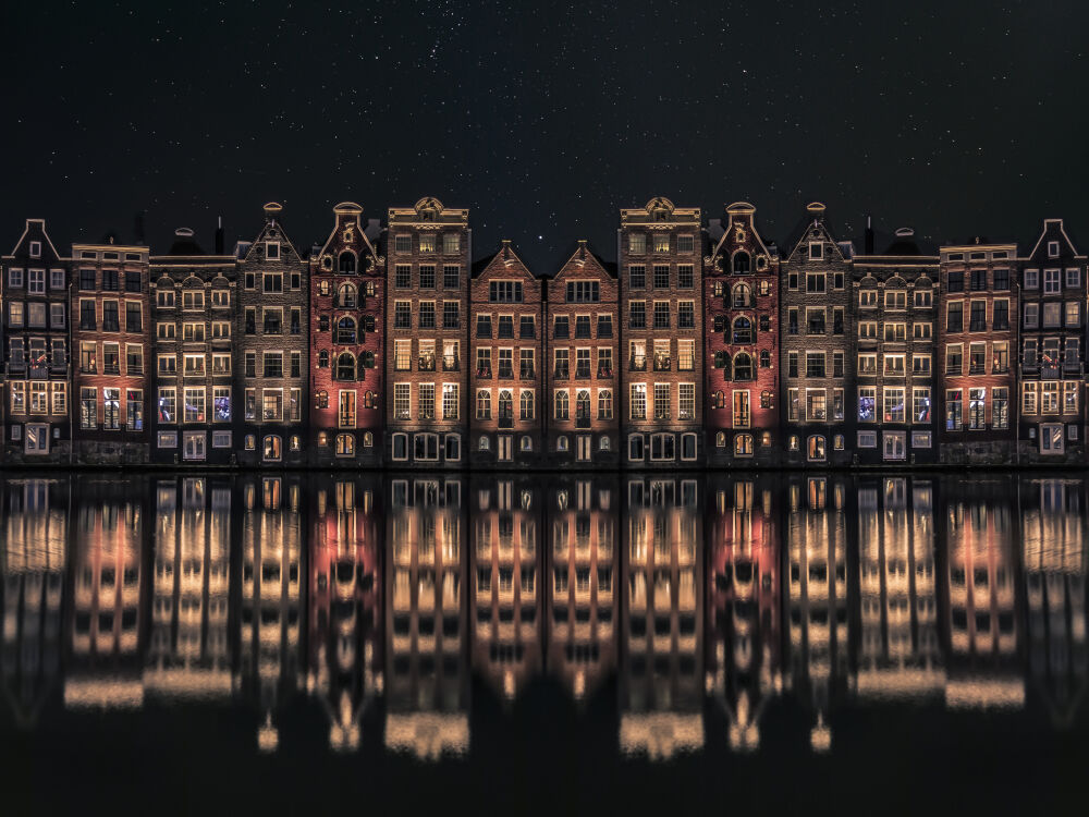 Amsterdam double reflected
