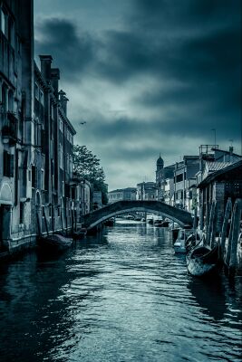 Venetië en haar kanalen als kunst