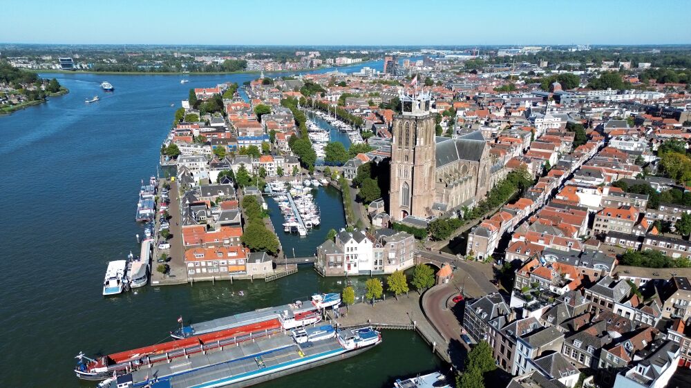 Binnenstad en Grote Kerk Dordrecht