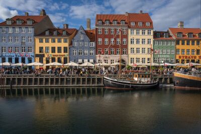 Nyhavn in de zomer