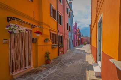 Het kleurrijke Burano bij Venetië