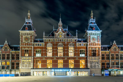Amsterdam: Centraal Station tijdens corona