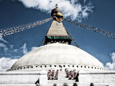 Bodnath stupa Kathmandu 2