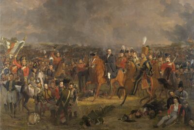 De Slag bij Waterloo van Jan Willem Pieneman - 1824