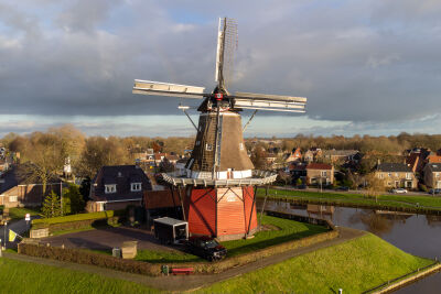 Windmill in Dokkum, Friesland
