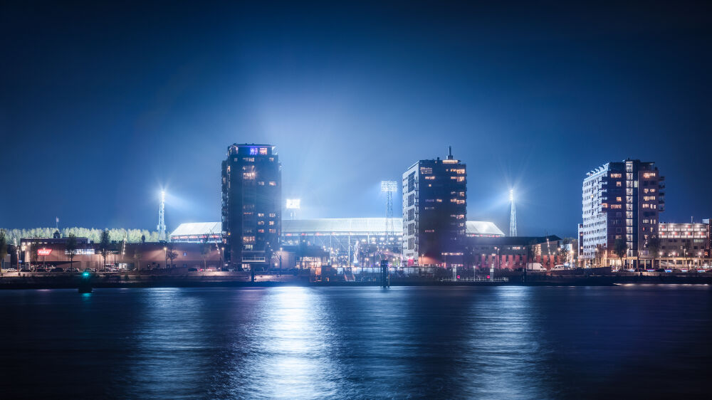Feyenoord Stadion 'de Kuip' panorama kleur 16:9