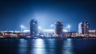 Feyenoord Stadion 'de Kuip' panorama kleur 16:9