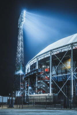 Feyenoord Stadion 'de Kuip' kleur