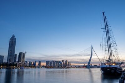 Rotterdam sunrise