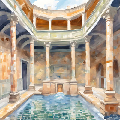 Oud Romeins badhuis