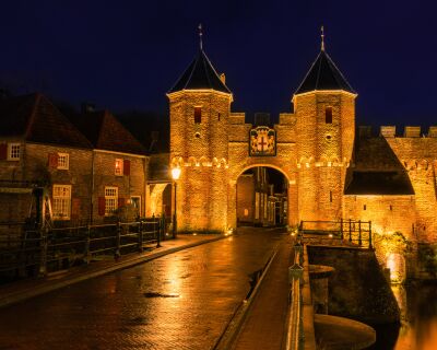 Poort van de Koppelpoort in Amersfoort