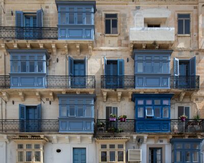 Balkons op Malta