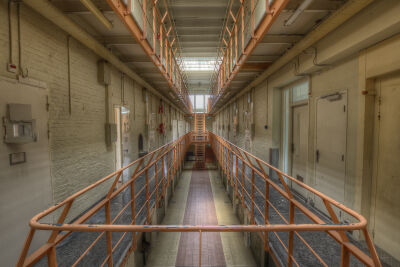 Abandoned prison