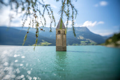 Church under water