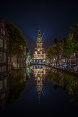 Alkmaar de Waag by Night