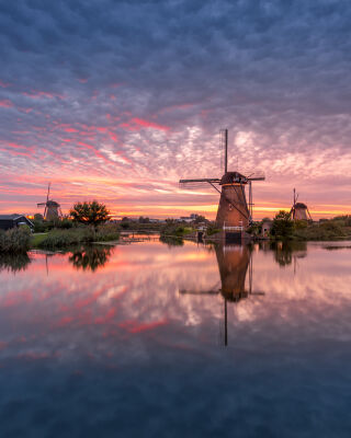 @mytruecolours - Sunset Kinderdijk