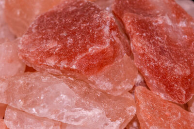 Rozekwarts mineralen close up
